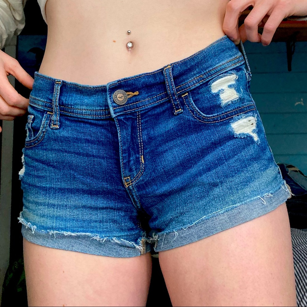 Low Rise Hollister Denim Shorts